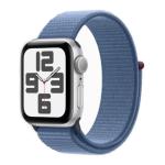 APPLE Watch SE (new)(GPS)銀色鋁金屬錶殼配冬藍色運動型錶環_44mm(MREF3TA/A)