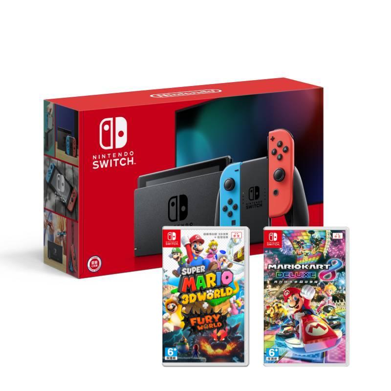 Switch+瑪莉歐賽車&3D狂怒世界